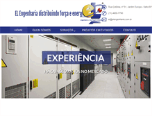 Tablet Screenshot of elengenharia.com.br
